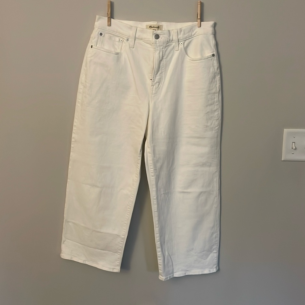 Madewell - the perfect vintage wide leg crop Jean - size 31 Petite - never worn